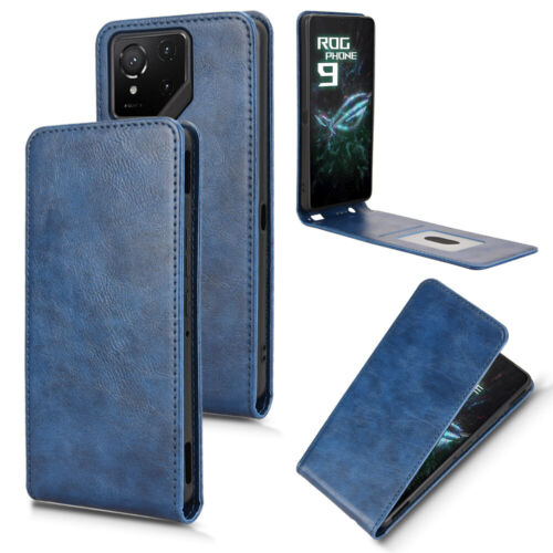 For Asus ROG Phone 9 Pro, Vertical Up-Down Leather Wallet Card Case Cover - Picture 22 of 24