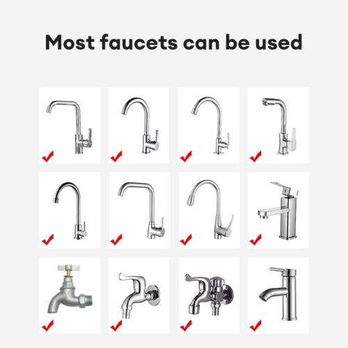 360° Water Purification Filter Filtration Faucet Filter Kitchen Tap + 5 Filter - Picture 14 of 15