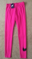 Womens Nike Swoosh Leggings Pants Capri Casual Yoga Gym Pink Running Rrp £34.99 Womens Nike Swoosh Leggings Pants Capri Casual Yoga Gym Pink Running Rrp £34.99
