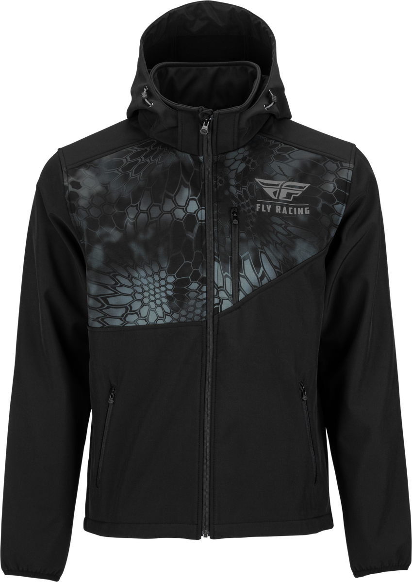 FLY RACING Checkpoint Jacket Typhon/Black Lg 354-6385L - 小物 FLY RACING Checkpoint Jacket Typhon/Black Lg 354-6385L - 小物
