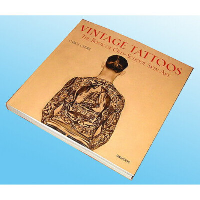希少 VINTAGE TATTOOS CAROL CLERK 本 オールド Vintage Tattoos: A Sourcebook for Old-School Designs and