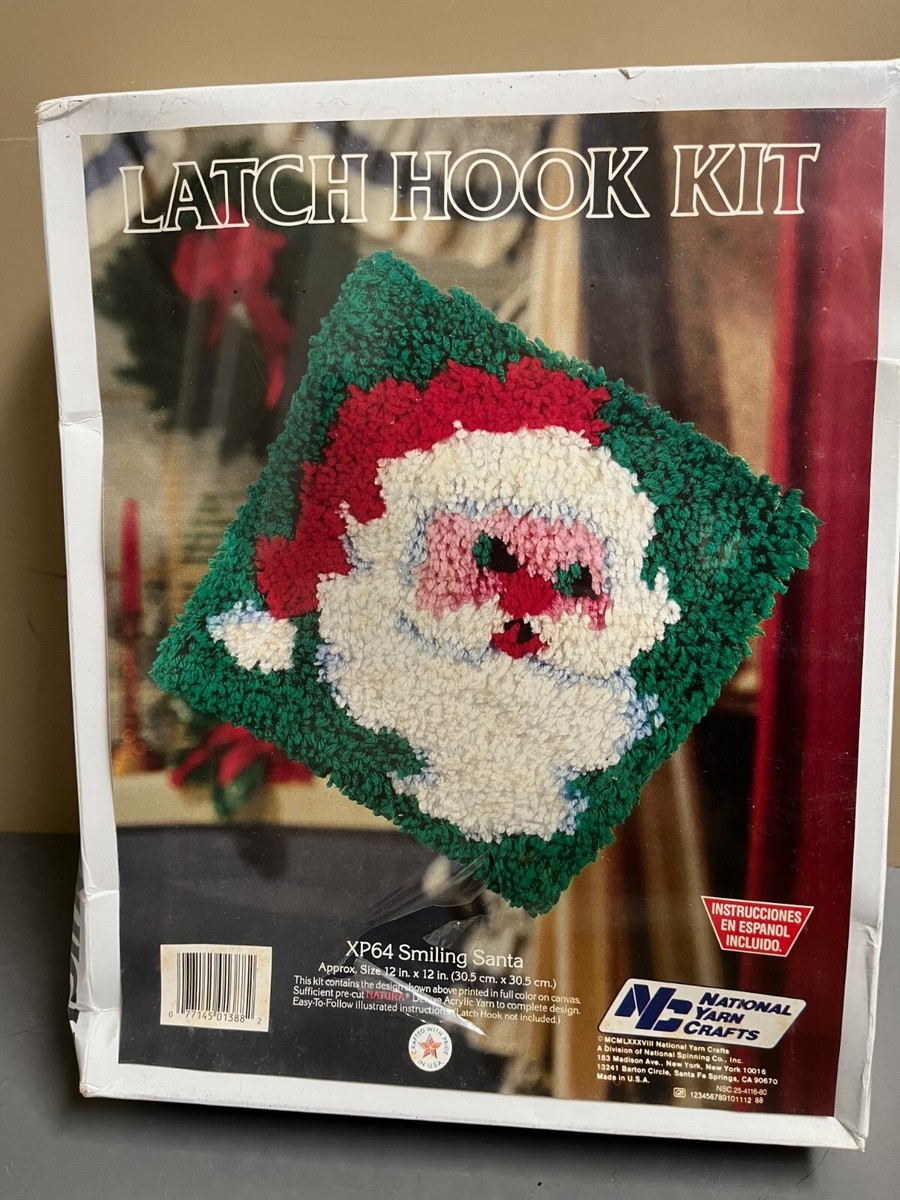 National Yarn Crafts Latch Hook Kit 