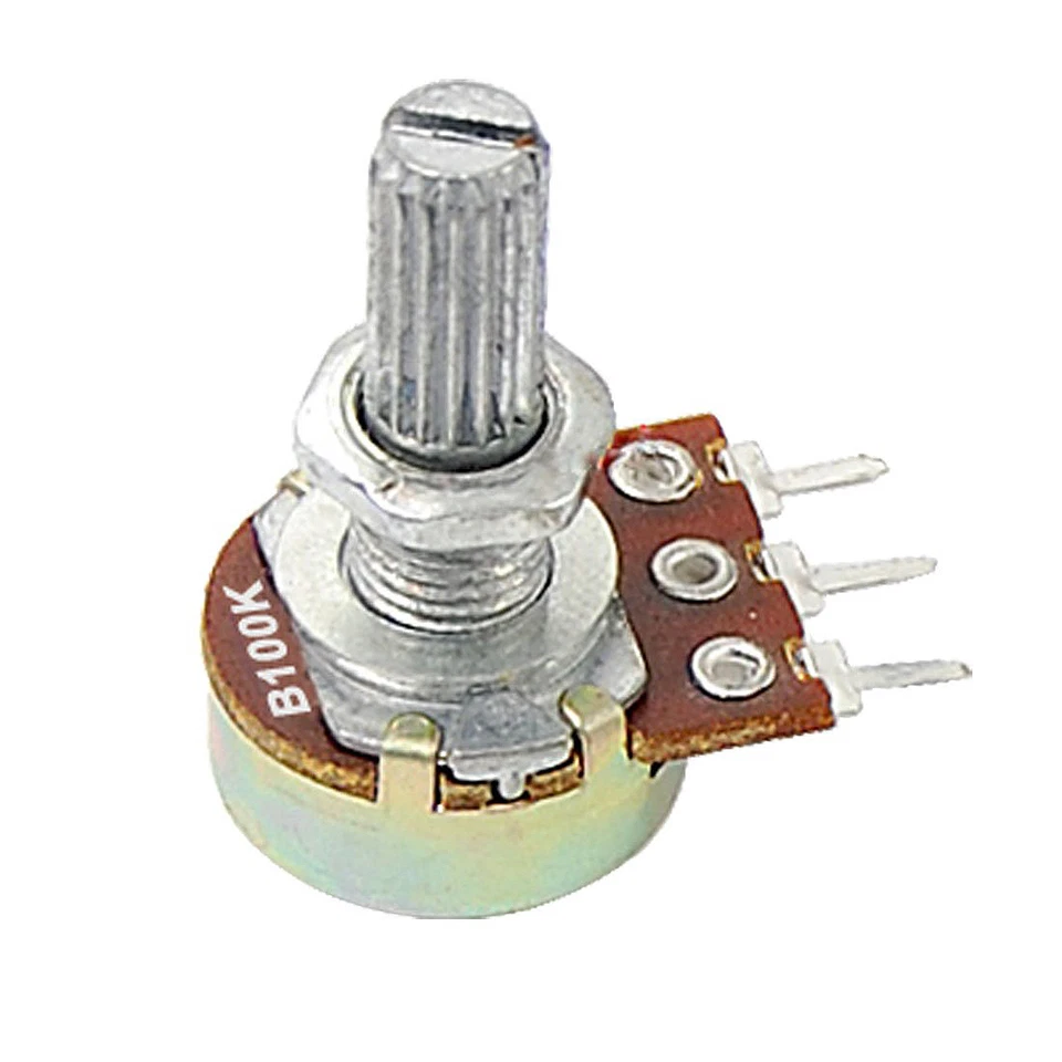 Variable Resistor Adjustable Resistance Linear Taper Potentiometer B1K to B1M - Image 2 of 4