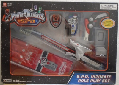Power Rangers SPD Ultimate Role Play Set  Morpher  Shadow Saber Gloves SEALED!