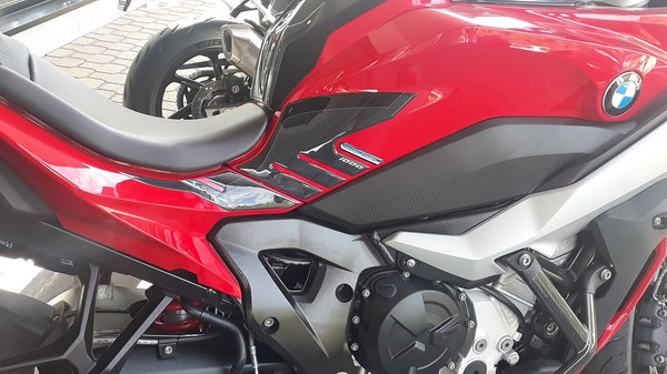 2 Aufkleber 3D Schutz Seitenlichter Tank Motorrad Kompatibel BMW S1000XR 2020--image