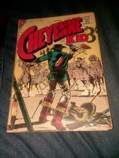 wild frontier #7 prima apparizione cheyenne kid charlton 1957 two gun colt western