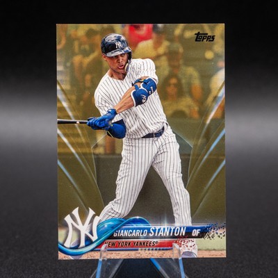 2018 Topps Update Series - Gold #US7 Giancarlo Stanton 1000/2018