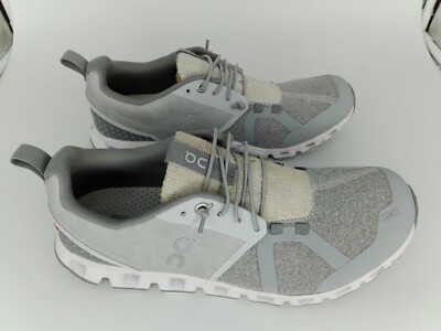 On Running Women's Running Cloud Terry Running Shoes, Silver, Size 9 M US