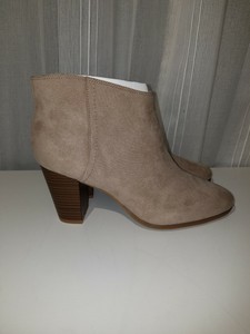 light beige booties