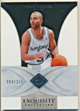 2006-07 Upper Deck Exquisite Tony Parker 94/225 Spurs #38