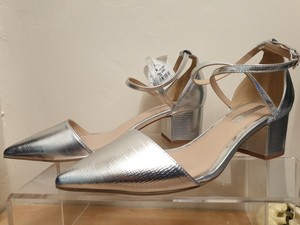 miss kg silver heels