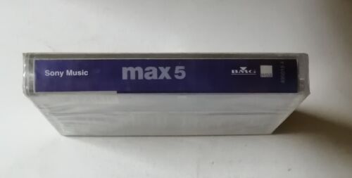 MAX 5 Britney Spears Mariah Carey Rare Malaysia Cassette Tape Brand New Sealed - Picture 3 of 3