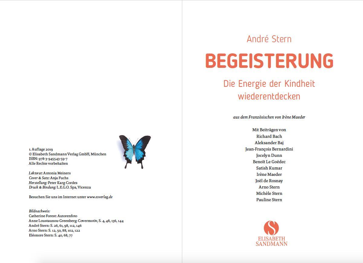 Thumbnail - Begeisterung André Stern 9783945543597