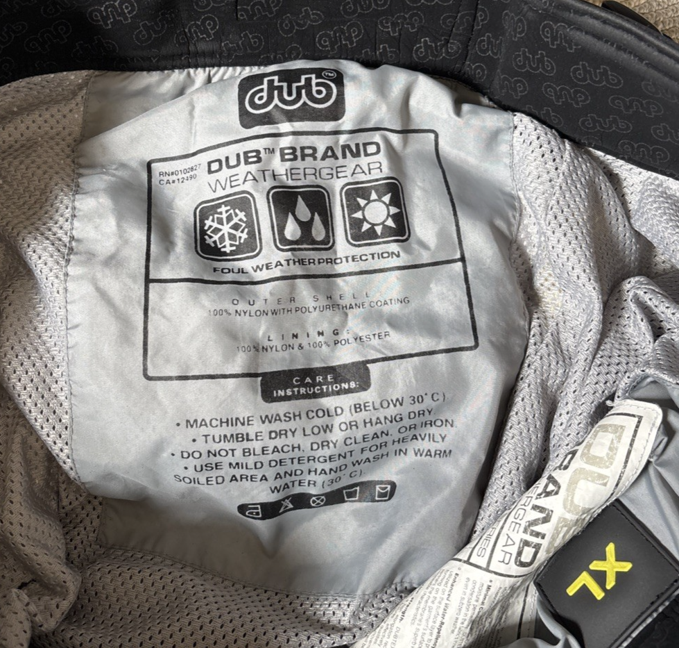 DUB BRAND WEATHERGEAR XL ベージュウェア DUB BRAND WEATHERGEAR XL