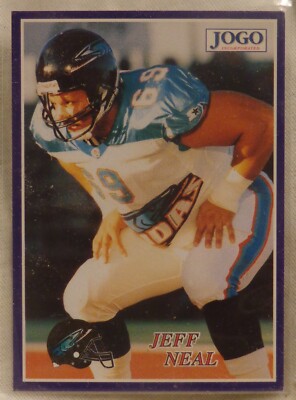 1995 JOGO CFL Football Card Jeff Neal - Howard Payne alumni - NM