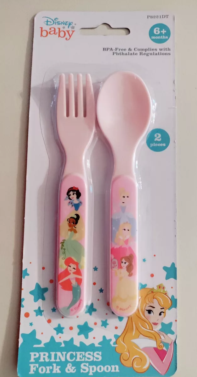 Disney Baby Princess Fork & Spoon Set