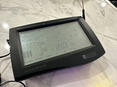 Oregon Scientific Touchscreen Display for WMR968 Wireless Weather Station Black 