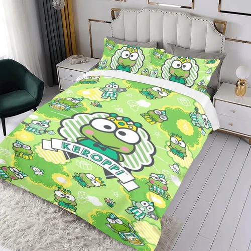 Cartoon Sanrio Keroppi Bedding Sets