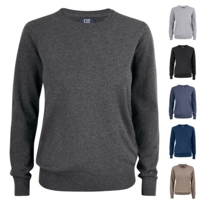 Cutter & Buck Pullover Oakville Crewneck Damen Sweatshirt Sweater Pulli NEU