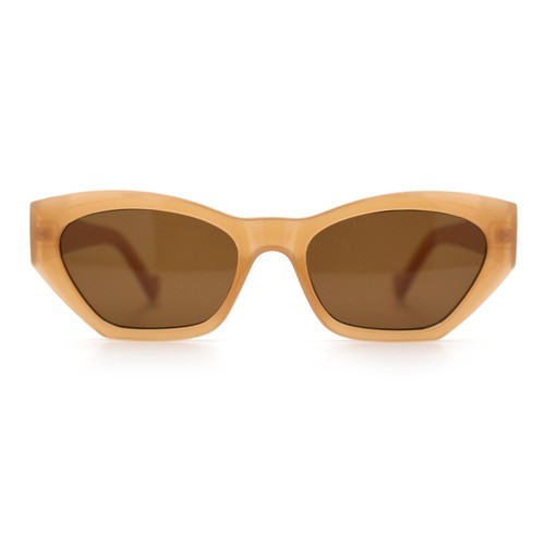 Womens Mod Thick Plastic Chunky Cat Eye Sunglasses - 第 51/69 張圖片