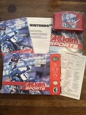 Jeremy McGrath Supercross 2000 N64 - Complete In Box CIB Registration Card