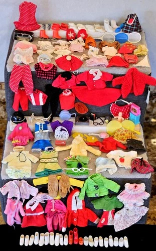 VINTAGE BARBIE DAWN PIPPA GLORIA TUTTI FRAN PEE WEE HEIDI LOT SOME RARE ITEMS 🦄