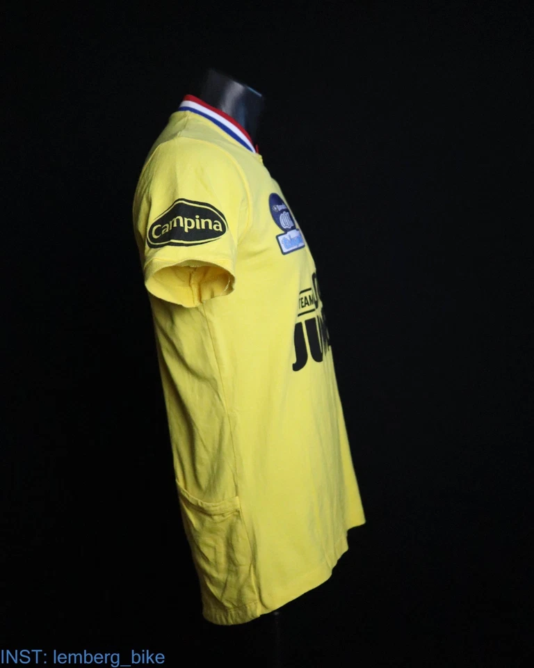 Team Lotto Jumbo NL 黄色骑行服男式 S/M 码 #362 — 第 2/4 张图片