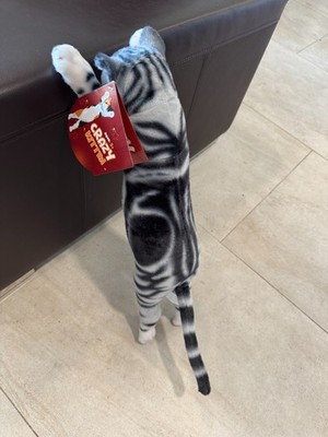 2025 SDCC UCC EXCLUSIVE Crazy Kitten 20″ Standing Cat Plushy Grey