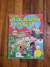 World Geography J-I-N-G-O Educational Bingo Game Social Studies Teacher Learning