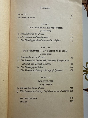 Vtg Medieval Thought: St. Augustine to Ockham by Gordon Leff - Paperback 1970 - Foto 5 di 8
