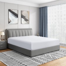 King Fitted Sheet Only, 14" Deep Pocket, White