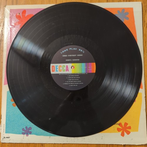 Roberta Sherwood LP Songs Everybody Knows Decca DL 4407 1963 - Bild 3 von 4