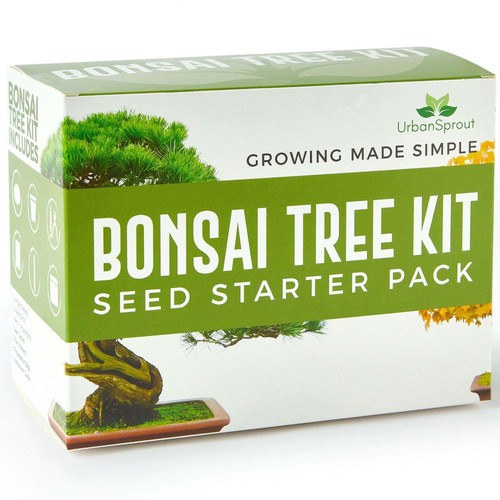 Bonsai Tree Kit - Grow Your Own Bonsai Trees from Seed - Sustainable Eco