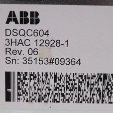 DSQC604 3HAC12928-1 ABB Robot Power Supply DSQC 604