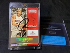 Stephen Curry Autographed Card - Signed 2016 Panini Contenders DP AUTO +COA