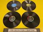 FOR DECOR: LOT OF 4 BEATLES VINYL RECORDS Sgt Pepper -Mystery -Blue - White