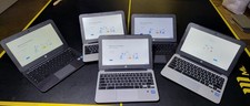 LOT OF 20 HP Chromebook 11'' MIXED MODELS 4GB RAM 16GB UNLOCKED WARRANTY