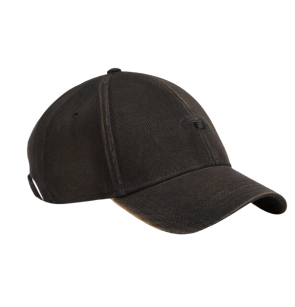 Diesel C-Run-Wash Baseball Cap Black A113610BLAA-9XX | eBay