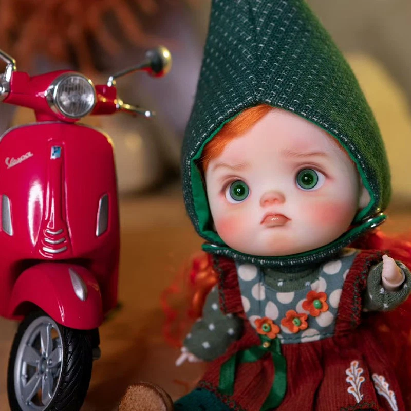 Muñeca 1/6 BJD SD articulada muñeca desnuda encantadora niña ojos bebé maquillaje facial juguete hágalo usted mismo Foto 4 de 4