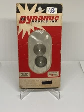 Dynamic Models Inc Slot car Reverse Rim Custom Wheels  625 NEW 5-40 Threads nos