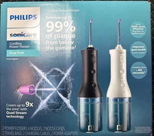 Philips Sonicare Cordless Power Flosser Dual Pack