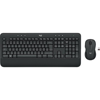 Logitech MK545 Advanced Tastatur & Maus Set Schwarz kabellos (10 m)