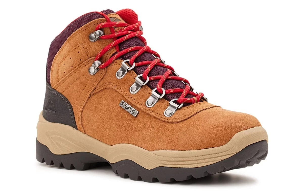 Ozark Trail Women's Leather Waterproof Stoneclad Hiker Boots Various Sizes NEW!