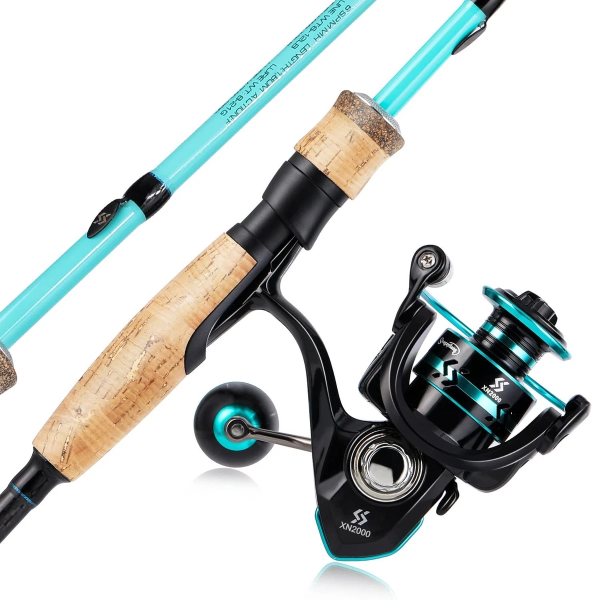 Salmon Fishing Rod & Reel Combos 5.0: 1 Gear Ratio for sale | eBay