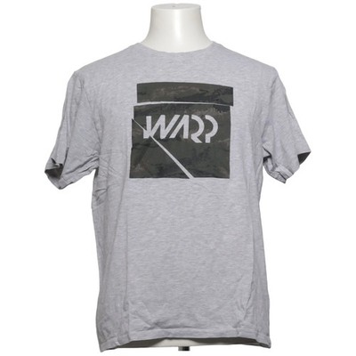 Warp, T-shirt, Größe: XL, Grau, Baumwolle/Viskose, Print, Herren #81f