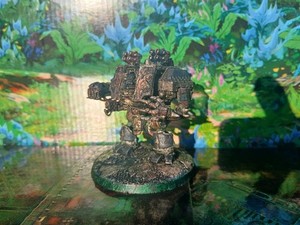 Pro Painted OOP SCI-FI Chaos 40k Combat dreadnought Robot Fan Sculpt Cyberpunk