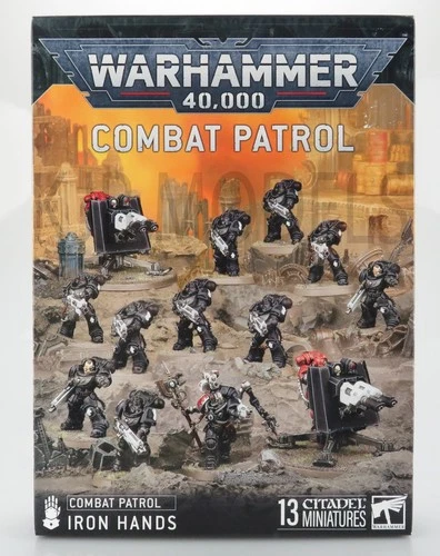 Warhammer 40K: Combat Patrol - Iron Hands 73-555 - 13 Miniatures