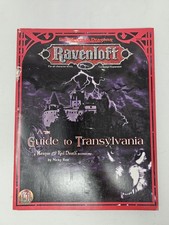 Dungeons  Dragons - Ravenloft - A Guide To Transylvania - TSR 9529 - RARE