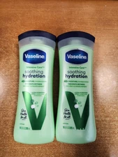 2 Pk: Vaseline Intensive Care Soothing Hydration Lotion, 10oz ea.  E13D