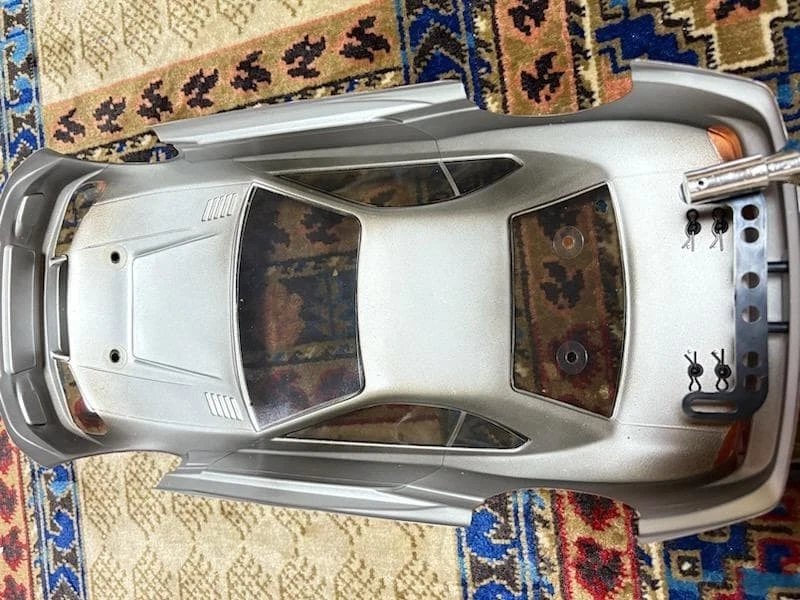 Carrocería Nissan S15 Silvia RC Solo 1:10 Naranja Pintado Personalizado Pandora Foto 3 de 4